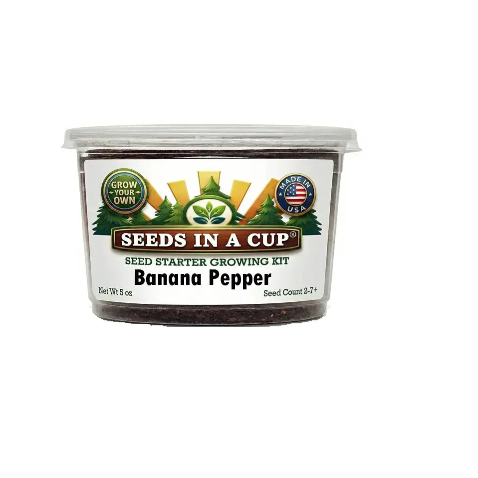 Banana Pepper Grow Kit | Seeds In A Cup®