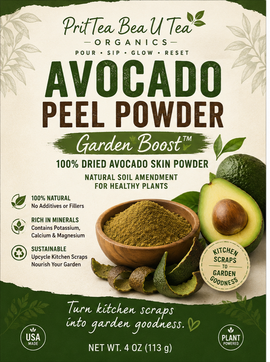 Avocado Seed Peel Powder for plant support skincare facials