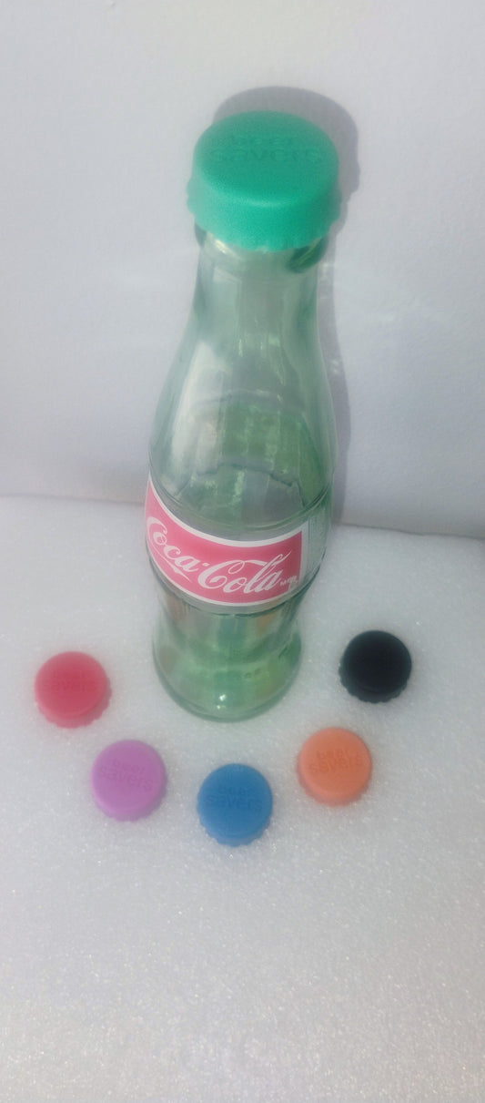Bottle Cap Savers Reuseable Silicone