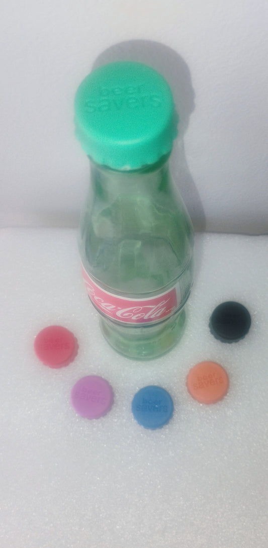 Bottle Cap Savers Reuseable Silicone