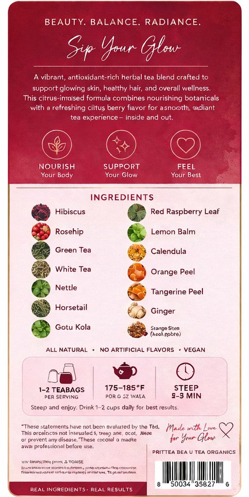 Sip & Glow Citrus Beauty Tea